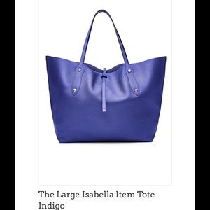 💕Annabel Ingall Lg Tote. Color is Indigo.  NWT