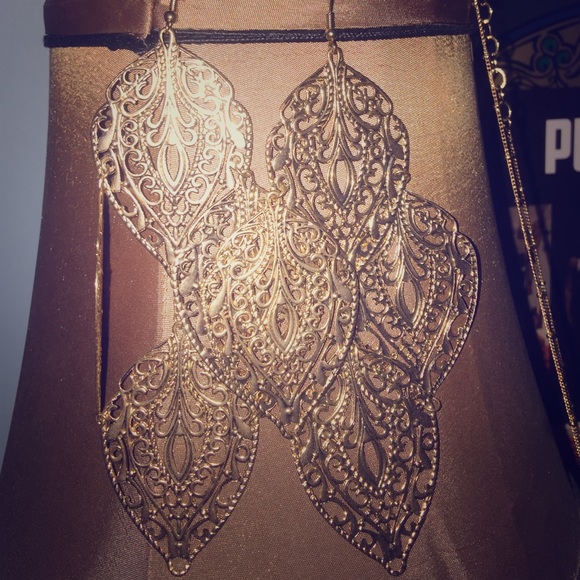 Silver plated earrings! Never worn.