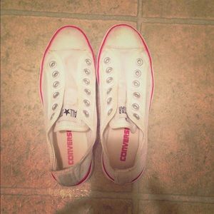 White Converse Shoes