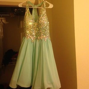 SALE‼️‼️light blue prom/homecoming dress