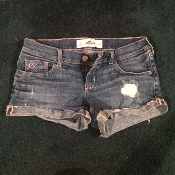 Hollister denim shorts