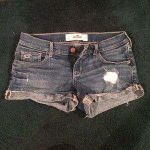 Hollister denim shorts