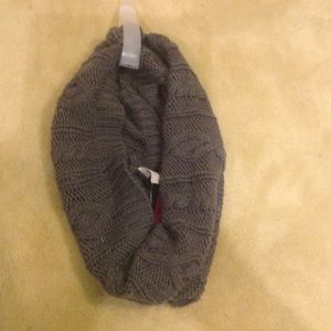 Gray Infinity scarf