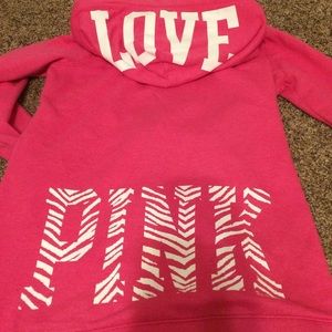 PINK Zip up Sweat shirt!