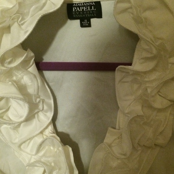 Adrianna Papell Evening Essentials Top - Picture 2 of 4