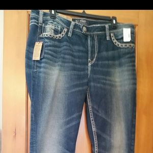 ***Trade with @holli311 ***Silver "Tuesday" jeans