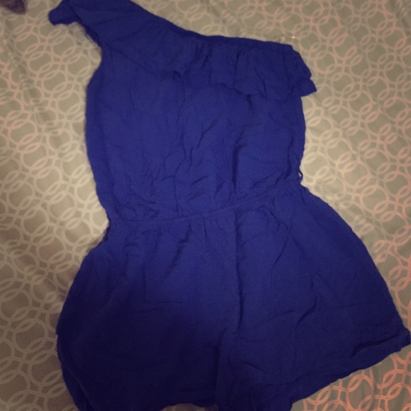 Blue romper