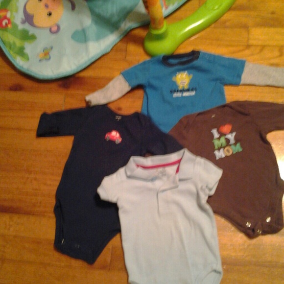 (4) Bundle Onesies