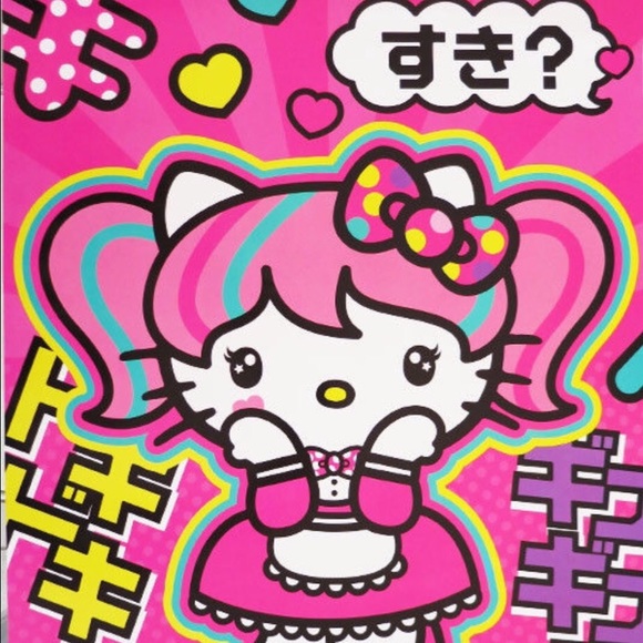 Hello Kitty Other 23 Sdcc Japanimation Hello Kitty Poster Poshmark