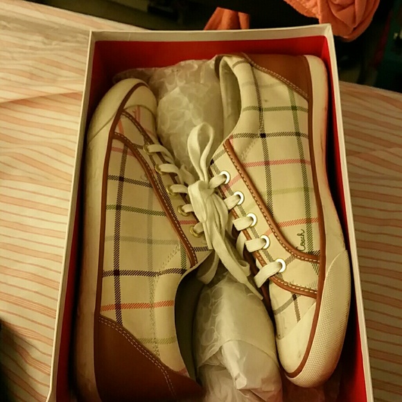 Coach sneakers. Reduced for two days.