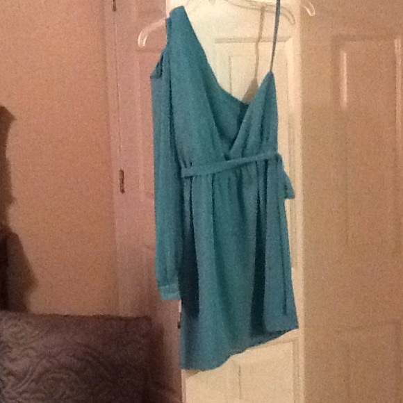 Agua green dress size M, so beautiful
