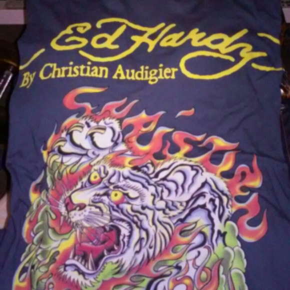Mens Ed Hardy Tshirt