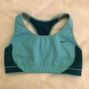 Teal Nike Bra