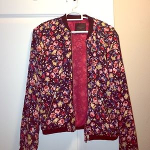 Zara TRF  flower jacket