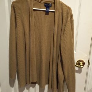 Brown color cardigan