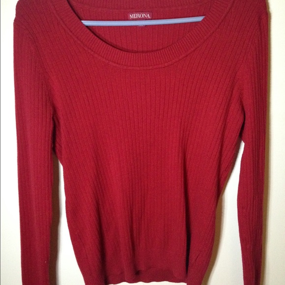 Red sweater