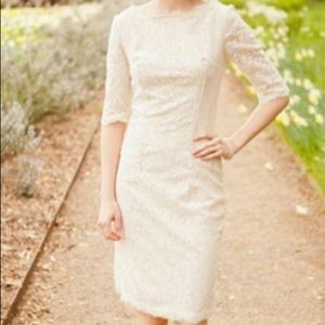 Super cute cream lace dress
