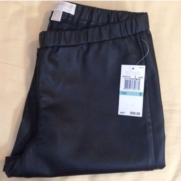 New Michael Kor's Leather leggings