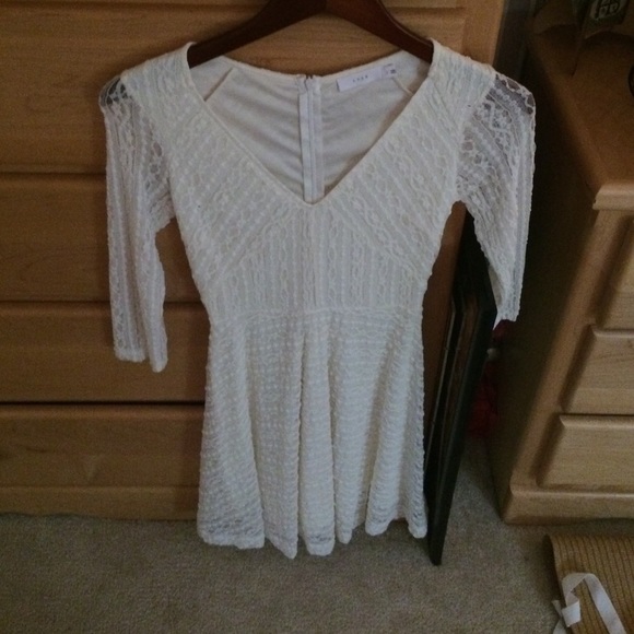 White dress from Nordstrom