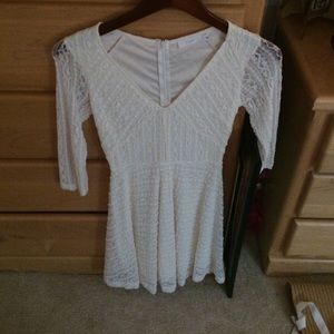 White dress from Nordstrom