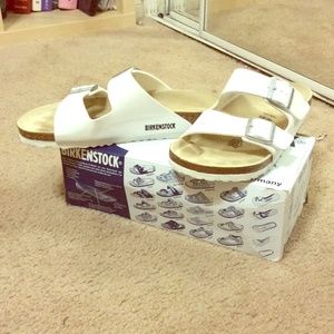 White berkinstocks (only worn a couple times)