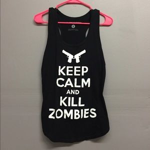 Keep Calm And Kill Zombies tank