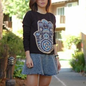 H&M Skirts - NWOT H&M acid wash skater skirt H&M Skirts - NWOT H&M acid wash skater skirt