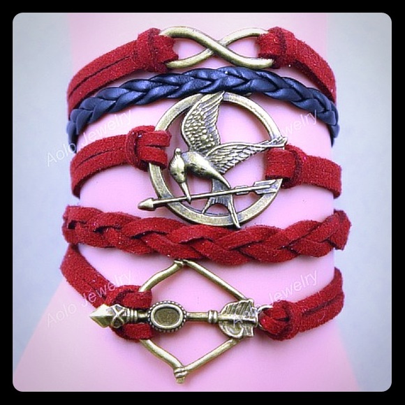 Hunger Games Multilayer Charm Bracelet