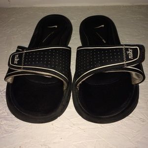 Nike Black Slides