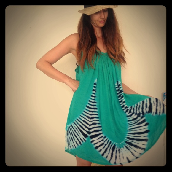 handmade Dresses & Skirts - *2 left! The Melon drop Tie dye flowy plus dress