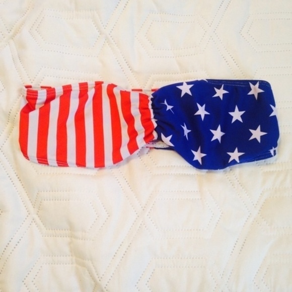 American Apparel Tops - Sale!!! Just today/ tonight- us flag swim wear