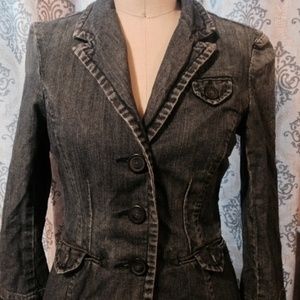 Sale just today/tonight denim jacket ; blazer