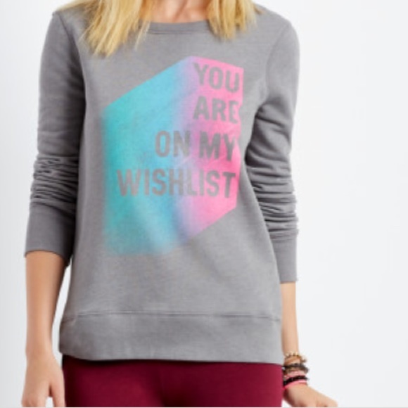 Aeropostale Tops - "You Are On My Wishlist" Sweatshirt