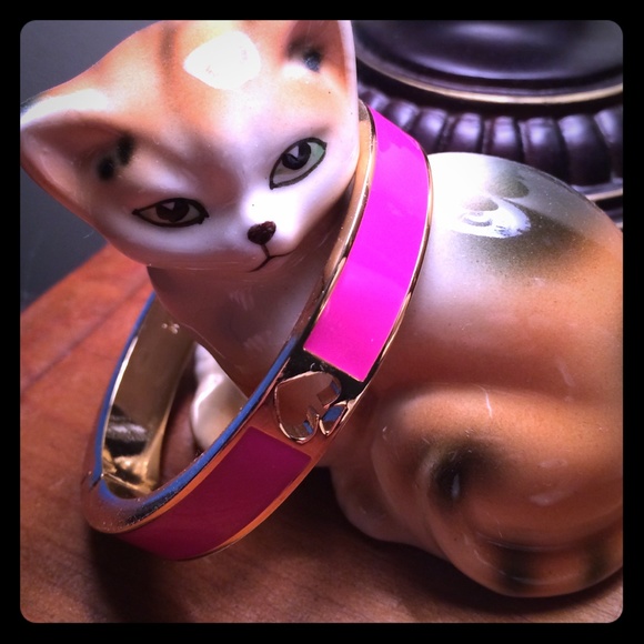 Kate Spade bangle bracelet Hot Pink