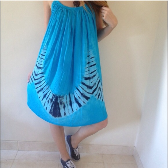 handmade Dresses & Skirts - DROP! 1 left! The Pantai flowy tie dye plus dress