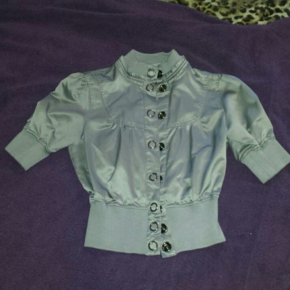 Wet Seal Silver Jacket.