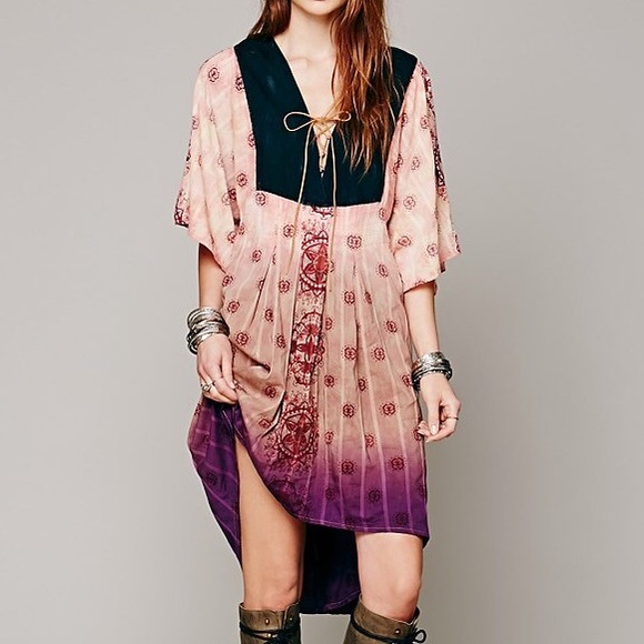 Free People Dresses & Skirts - Free People Lovely Lady Kaftan