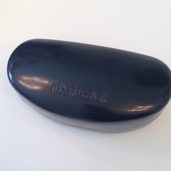 Roberto Cavali gold aviator sunglasses