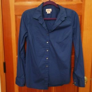 Blue J.Crew Button Up Shirt