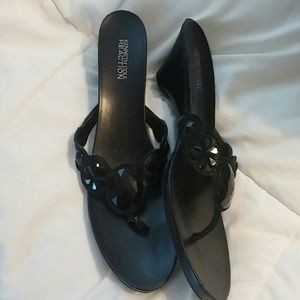 Kenneth Cole Jeweled Sandals