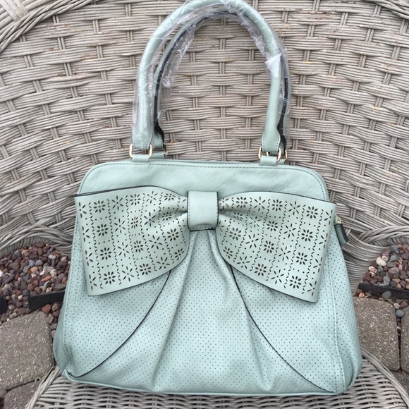 Melie Bianco Handbags - MELIE BIANCO MINT HANDBAG