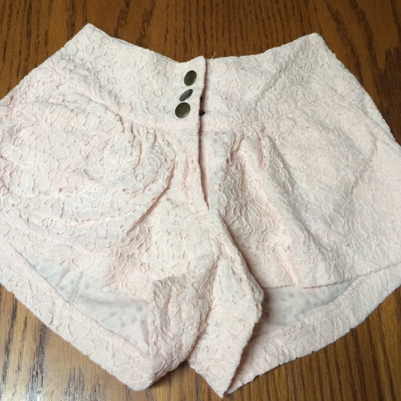 High waisted shorts