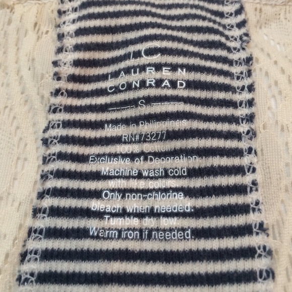 2 Lauren Conrad tanks size small - Picture 2 of 2