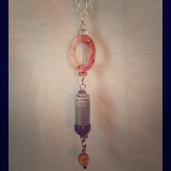 FEMININE & TOUGH UPCYCLED bullet casing necklace
