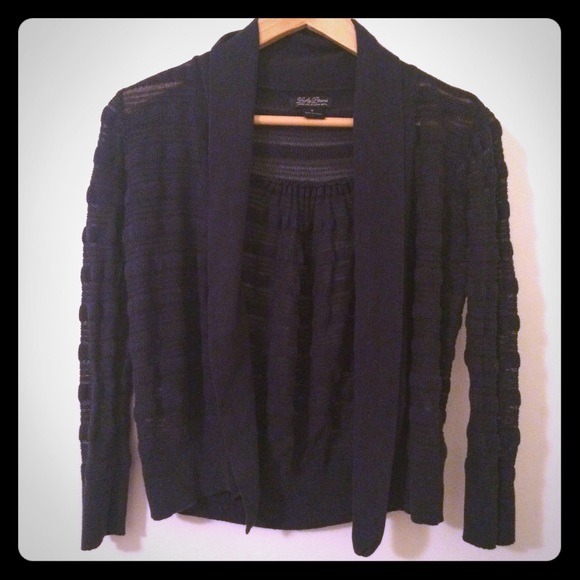 Lucky Brand Navy Blue Open knit sweater - Small
