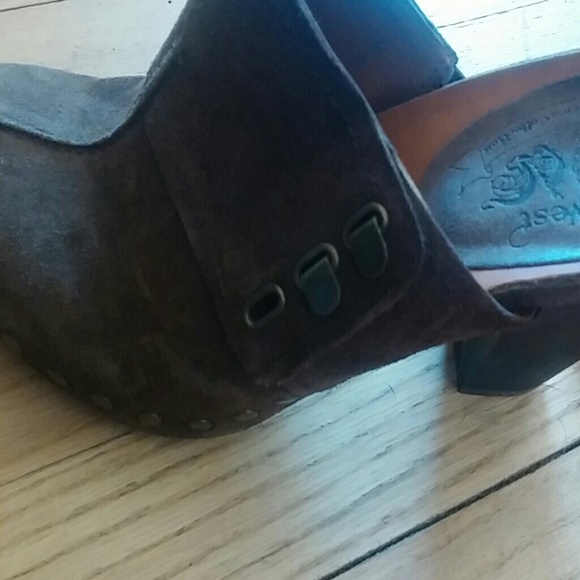 🚫SOLD🚫Nine west leather clogs - Picture 3 of 3