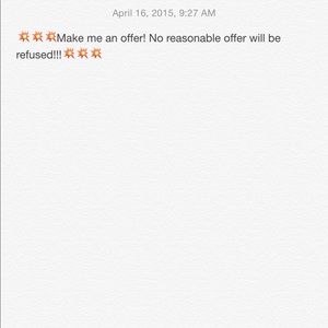 Looking to clean my closets! Make an offer💥