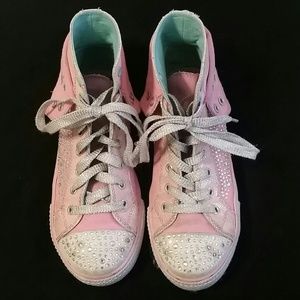 🎀 Girl Skechers Lite Up Twinkle Toes