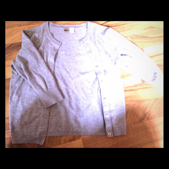 BP gray quarter sleeve cardigan - Picture 1 of 2