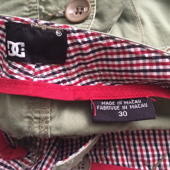 Unisex DC size 30 green Cargo pants - Picture 4 of 4